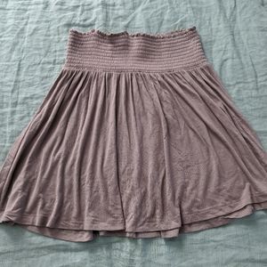 Comfortable Grey Stretchy Skirt